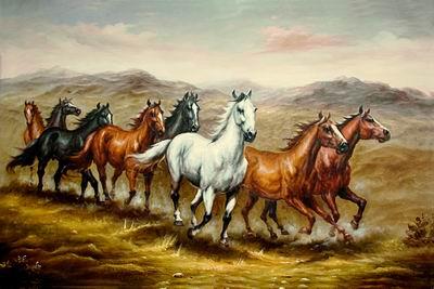 unknow artist Horses 07 oil painting image